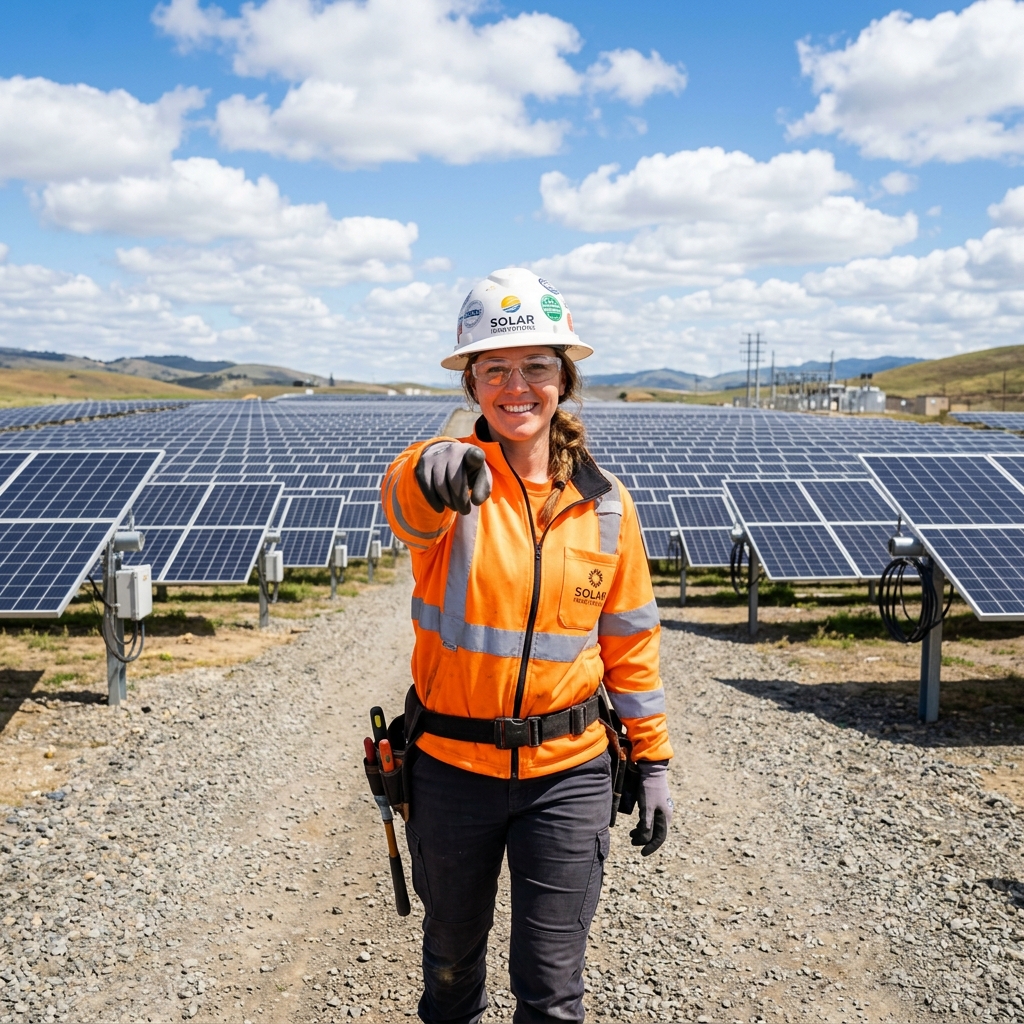 Solar Expert at Work
